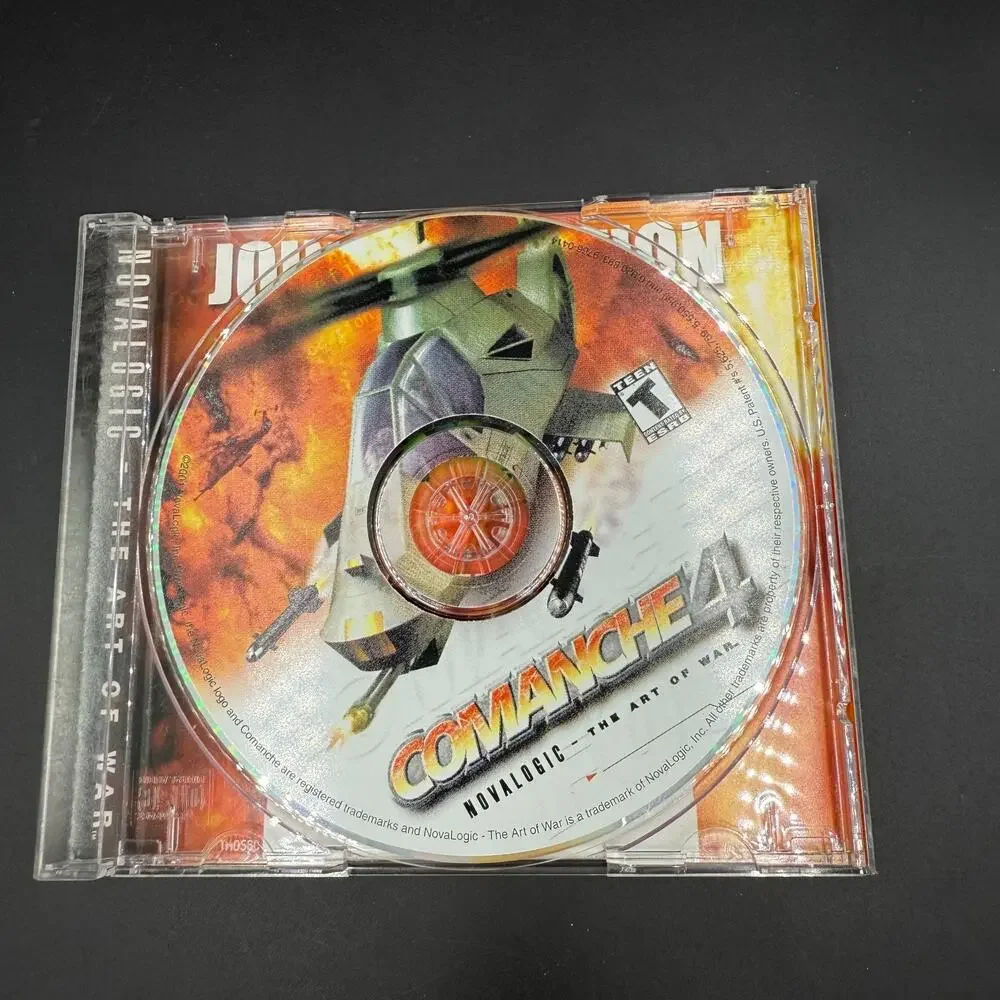 Vintage Comanche 4 Novalogic The Art of War PC Video Game
